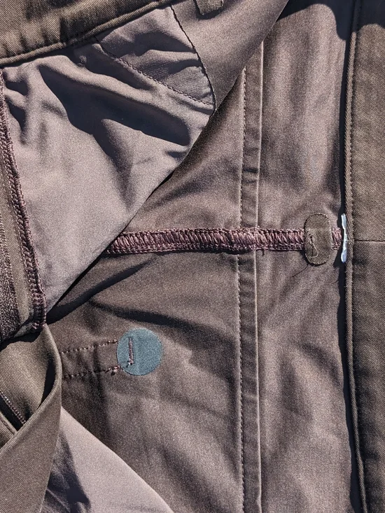 Lululemon City Sleek Barrel-Leg Pant Light Utilitech, Espresso, Size 29 - Picture 5 of 6